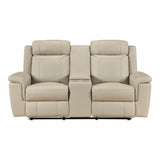 Nest Beige 2-Piece Reclining Living Room Set by Homelegance at Eve Furniture