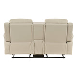Nest Beige 2-Piece Reclining Living Room Set by Homelegance at Eve Furniture