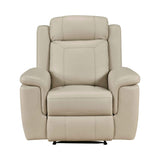Nest Beige 3-Piece Reclining Living Room Set by Homelegance at Eve Furniture