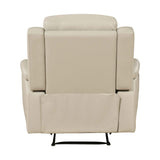 Nest Beige 3-Piece Reclining Living Room Set by Homelegance at Eve Furniture