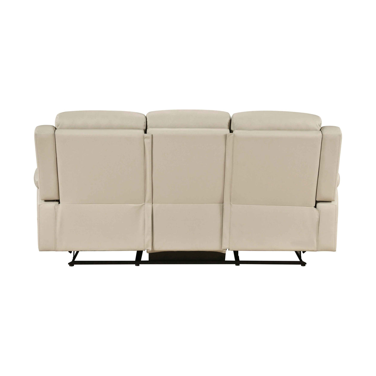 Nest Beige Double Reclining Sofa by Homelegance at Eve Furniture