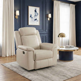 Nest Beige Reclining Chair by Homelegance at Eve Furniture