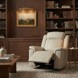 Nest Beige Reclining Chair by Homelegance at Eve Furniture