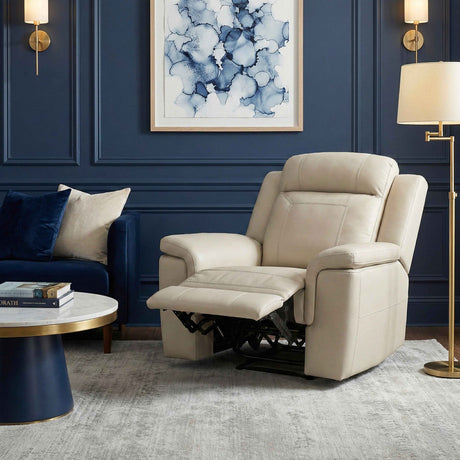 Nest Beige Reclining Chair by Homelegance at Eve Furniture