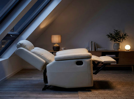 Nest Beige Reclining Chair by Homelegance at Eve Furniture