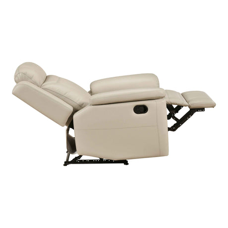 Nest Beige Reclining Chair by Homelegance at Eve Furniture