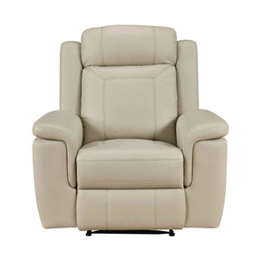 Nest Beige Reclining Chair by Homelegance at Eve Furniture