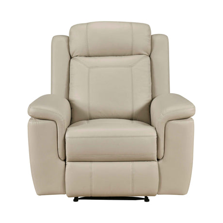 Nest Beige Reclining Chair by Homelegance at Eve Furniture