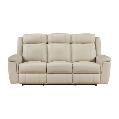 Nest Beige Reclining Living Room Set by Homelegance at Eve Furniture