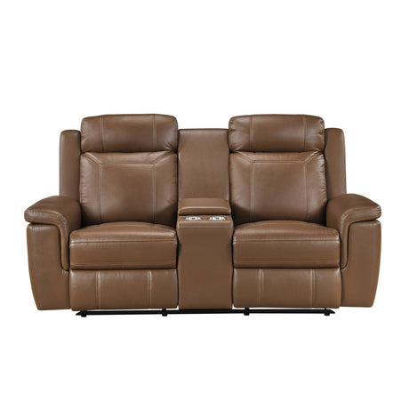 Nest Camel 2-Piece Reclining Living Room Set by Homelegance at Eve Furniture