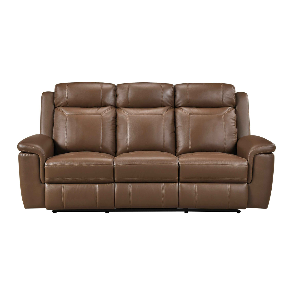 Nest Camel Double Reclining Sofa by Homelegance at Eve Furniture