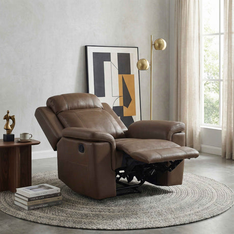 Nest Camel Reclining Chair by Homelegance at Eve Furniture
