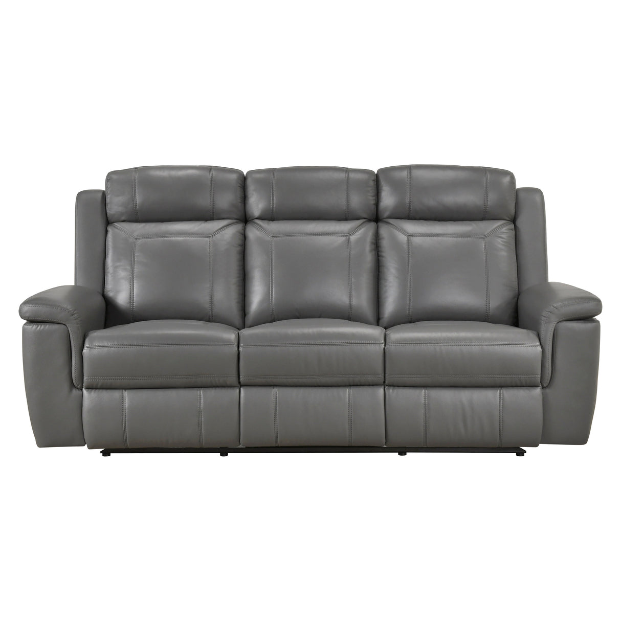 Nest Dark Gray 2-Piece Reclining Living Room Set by Homelegance at Eve Furniture