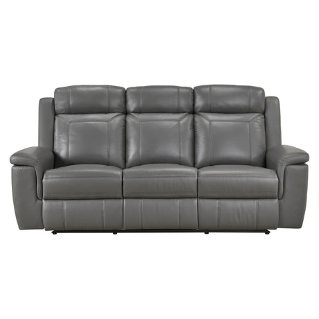 Nest Dark Gray 2-Piece Reclining Living Room Set by Homelegance at Eve Furniture