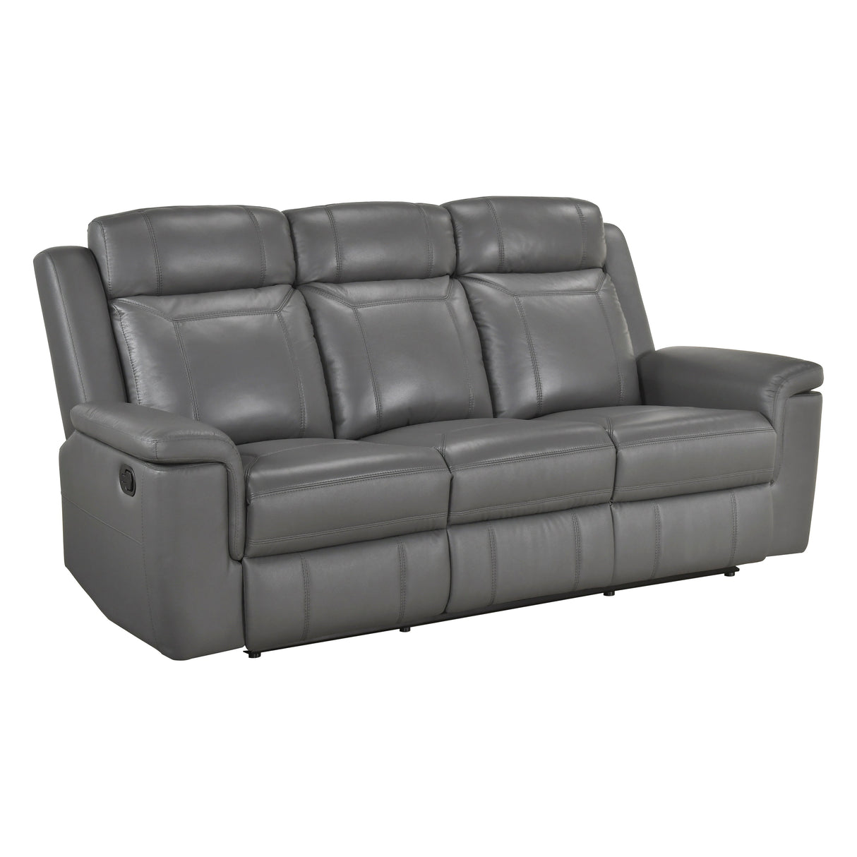 Nest Dark Gray 2-Piece Reclining Living Room Set by Homelegance at Eve Furniture