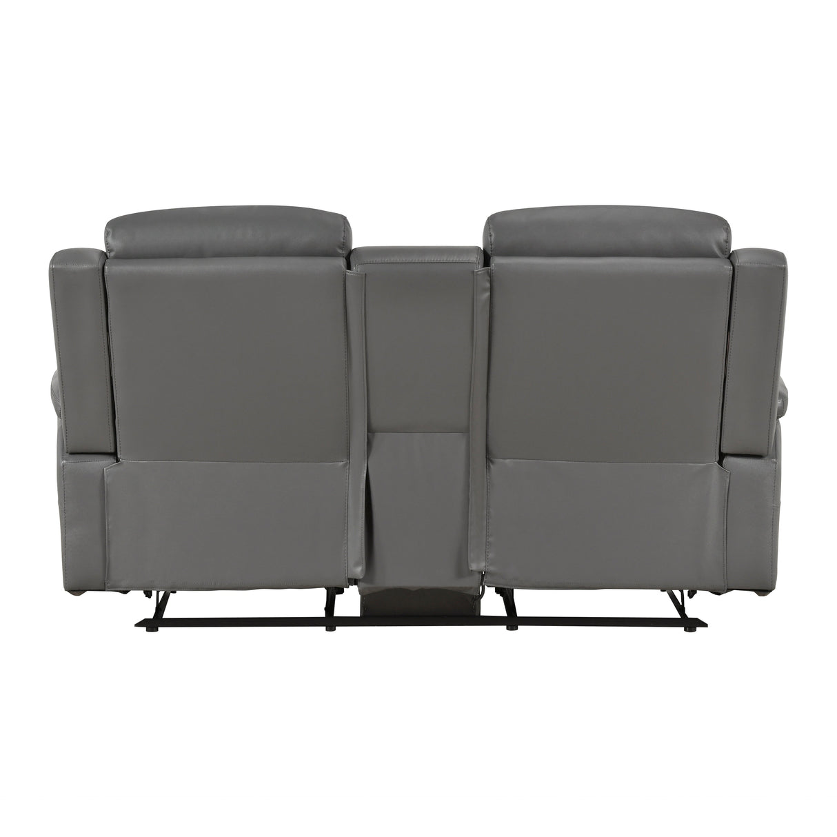 Nest Dark Gray 2-Piece Reclining Living Room Set by Homelegance at Eve Furniture