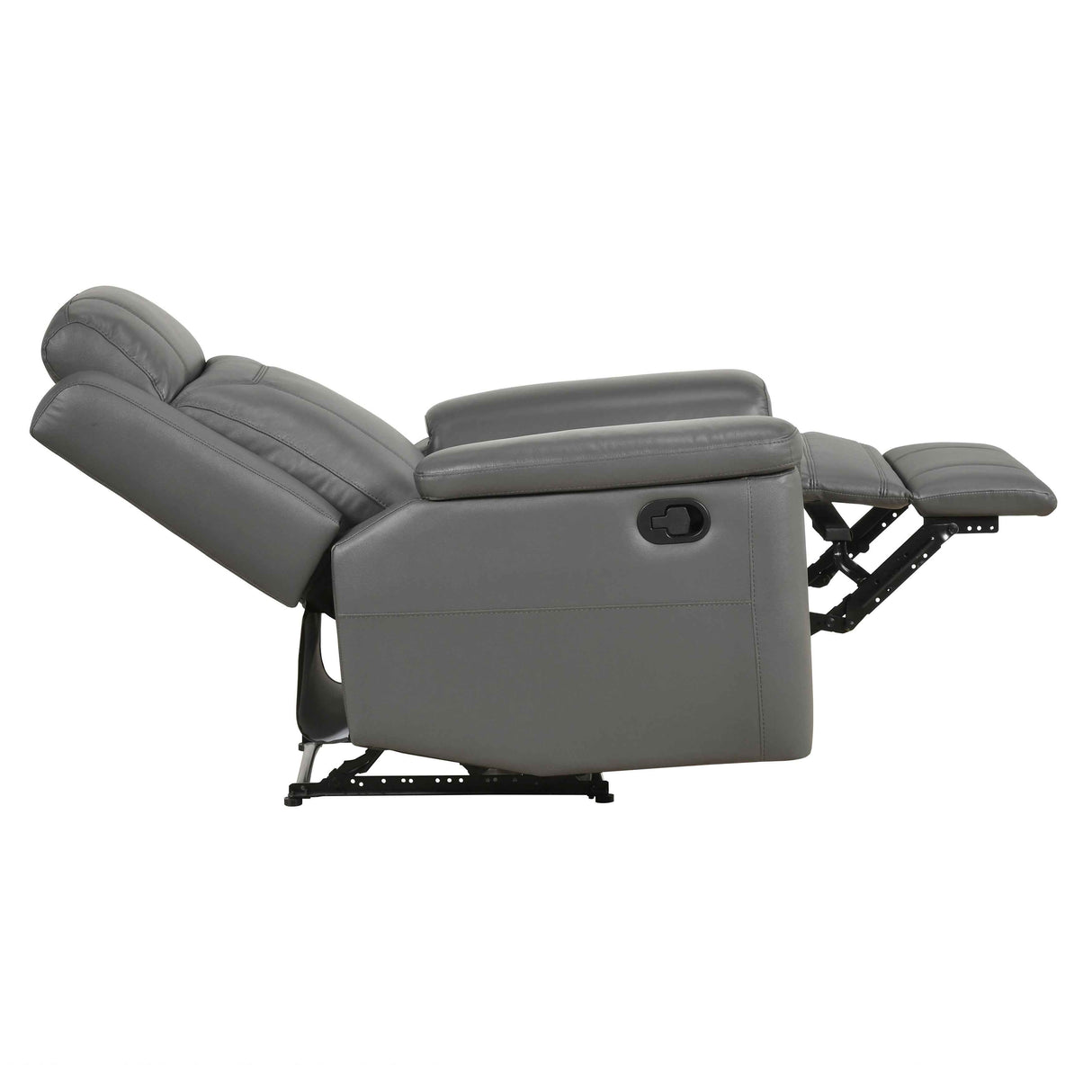Nest Dark Gray 3-Piece Reclining Living Room Set by Homelegance at Eve Furniture