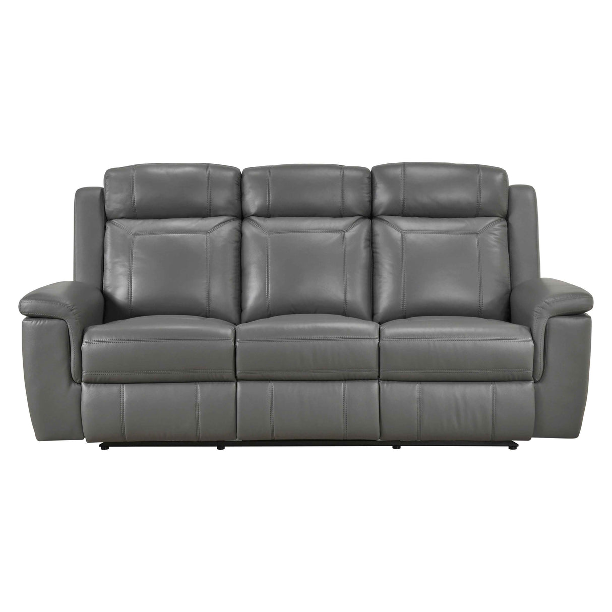 Nest Dark Gray 3-Piece Reclining Living Room Set by Homelegance at Eve Furniture