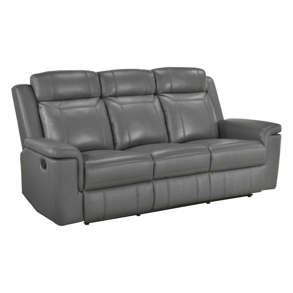 Nest Dark Gray 3-Piece Reclining Living Room Set by Homelegance at Eve Furniture