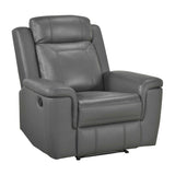 Nest Dark Gray Reclining Living Room Set by Homelegance at Eve Furniture