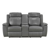 Nest Dark Gray Reclining Living Room Set by Homelegance at Eve Furniture