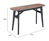 Neted Console Table Espresso by Zuomod at Eve Furniture