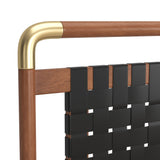Netz Black & Walnut King Bed by Zuomod at Eve Furniture