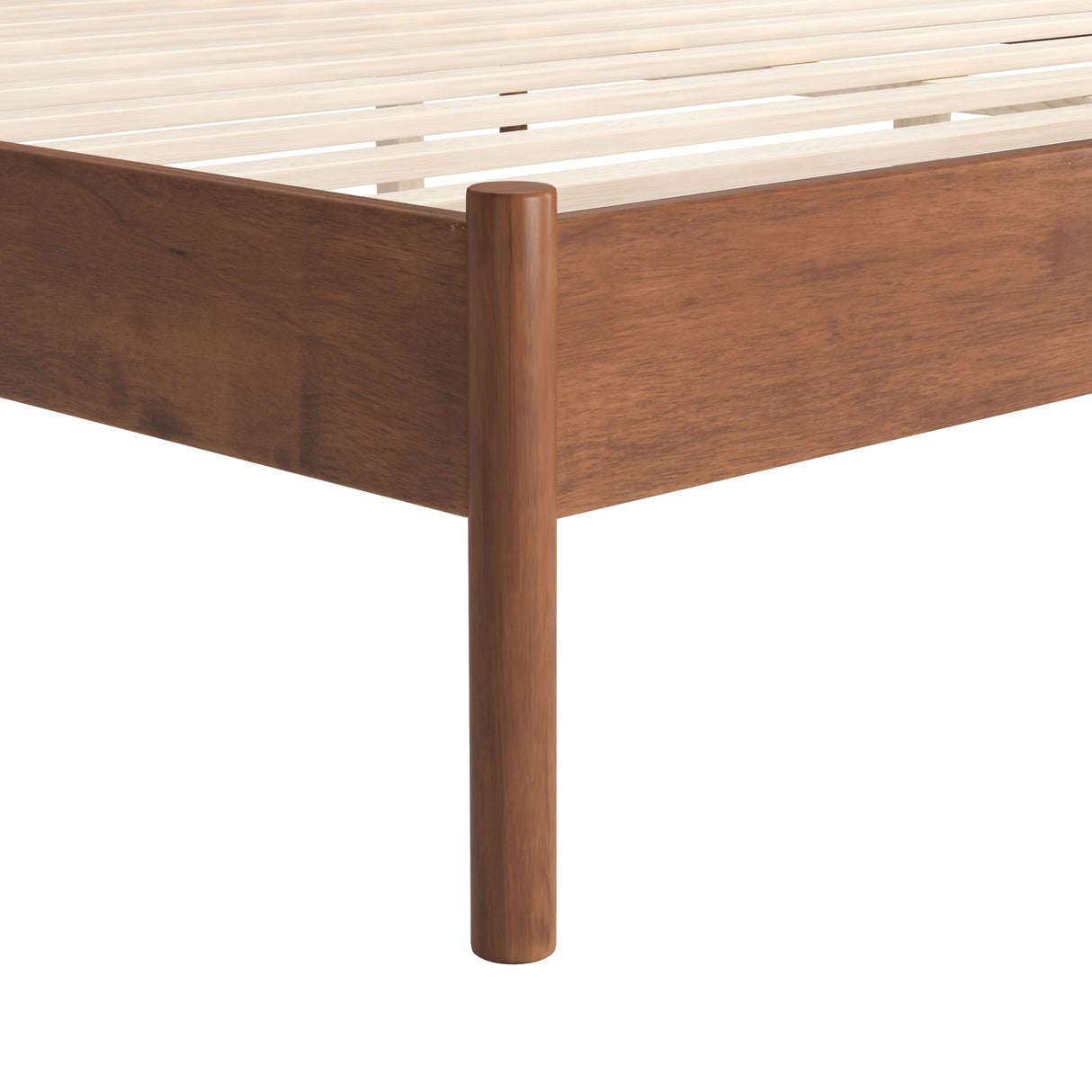 Netz Black & Walnut King Bed by Zuomod at Eve Furniture