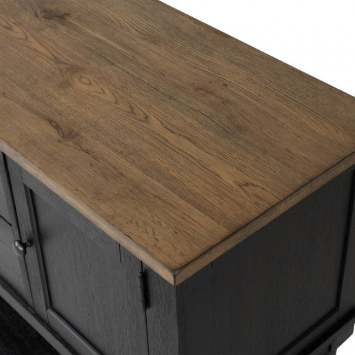 Neue Mills Black Server by Furniture of America at Eve Furniture