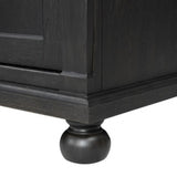 Neue Mills Weathered Black/Brown TV Console by Furniture of America at Eve Furniture