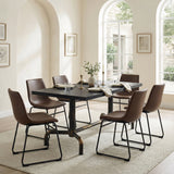 Neum Black Dining Table by Zuomod at Eve Furniture