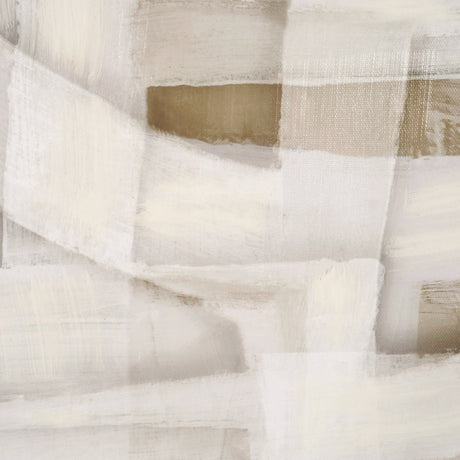 Neutral Forms I by Hannah Dawson Hand-Embellished Textured Framed Canvas Artwork by Mercana at Eve Furniture