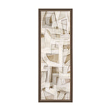 Neutral Forms II by Hannah Dawson Hand-Embellished Textured Framed Canvas Artwork by Mercana at Eve Furniture