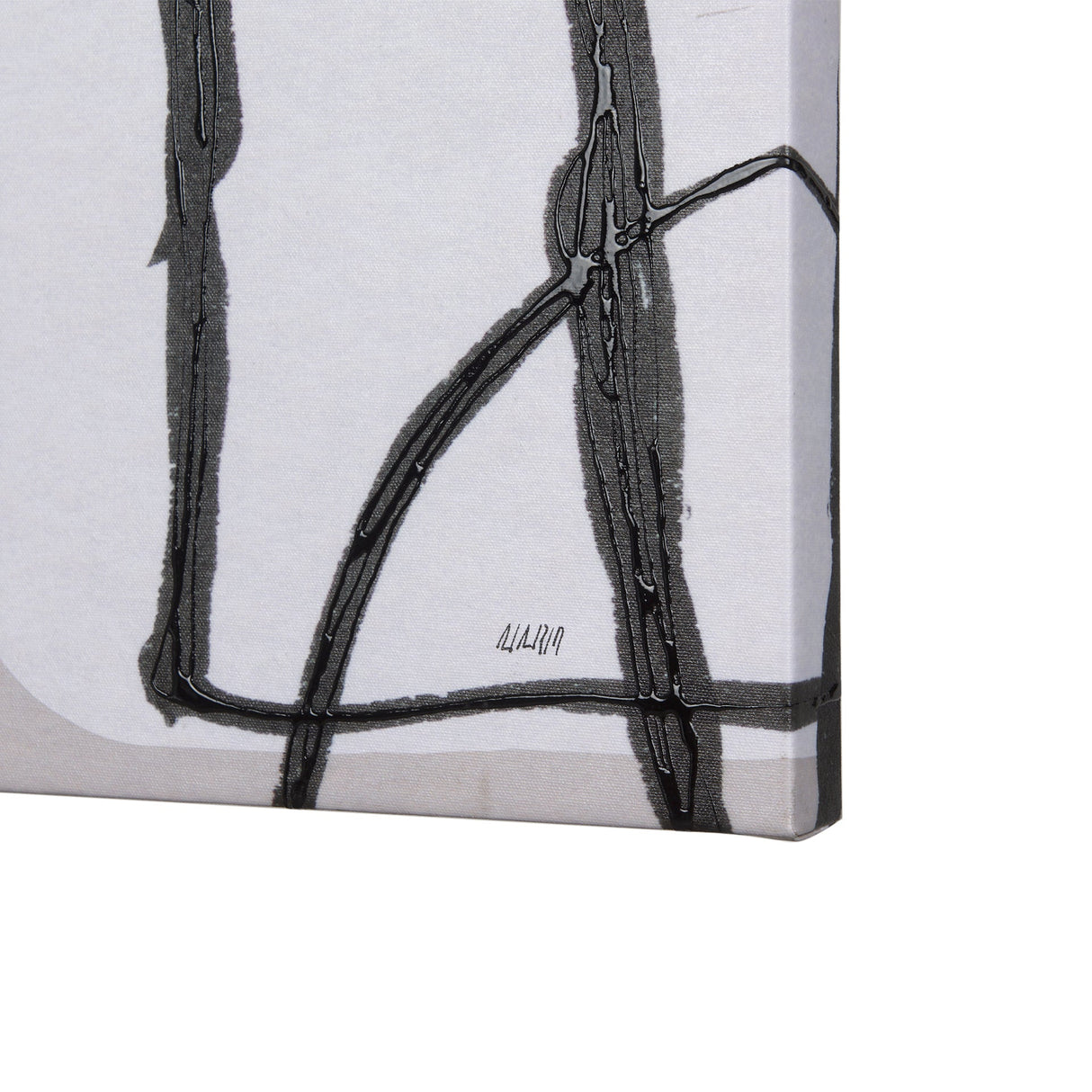 Neutral Shapes I by Mercana Studio a Hand Embellished Textured Canvas by Mercana at Eve Furniture