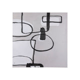 Neutral Shapes II by Mercana Studio a Hand Embellished Textured Canvas by Mercana at Eve Furniture