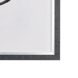 Neutral Shapes II by Mercana Studio a Hand Embellished Textured Framed Art Print Matted under Glass by Mercana at Eve Furniture