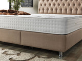 Nevada Storage Bed With Headboard Cream by Furnia at Eve Furniture