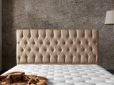Nevada Storage Bed With Headboard Cream by Furnia at Eve Furniture