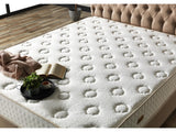 Nevada Storage Bed With Headboard Cream by Furnia at Eve Furniture