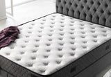 Nevada Storage Bed With Headboard Grey by Furnia at Eve Furniture