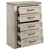Nevado Grey / Weathered Taupe Chest by Coaster at Eve Furniture