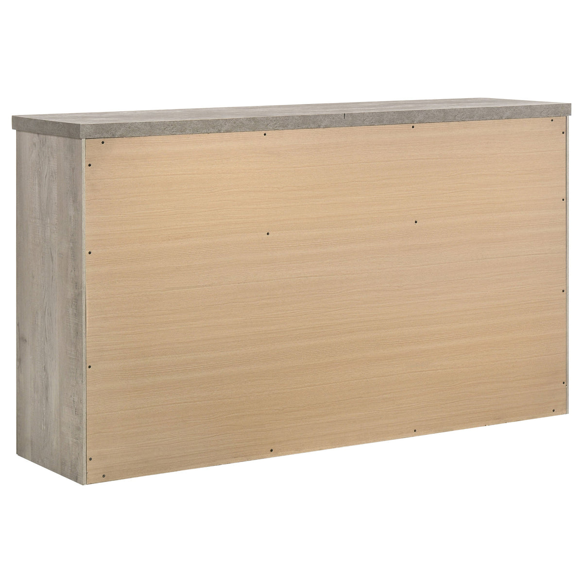 Nevado Grey and Weathered Taupe 5-Piece Eastern King Panel Bedroom Set by Coaster at Eve Furniture
