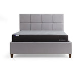 Neve ActivAir Gray Cal King Mattress by Malouf at Eve Furniture