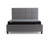 Neve Coolsync Gray Full Mattress by Malouf at Eve Furniture