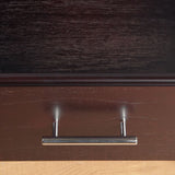 Nevis Five Drawer Chest in Espresso by Modus Furniture at Eve Furniture
