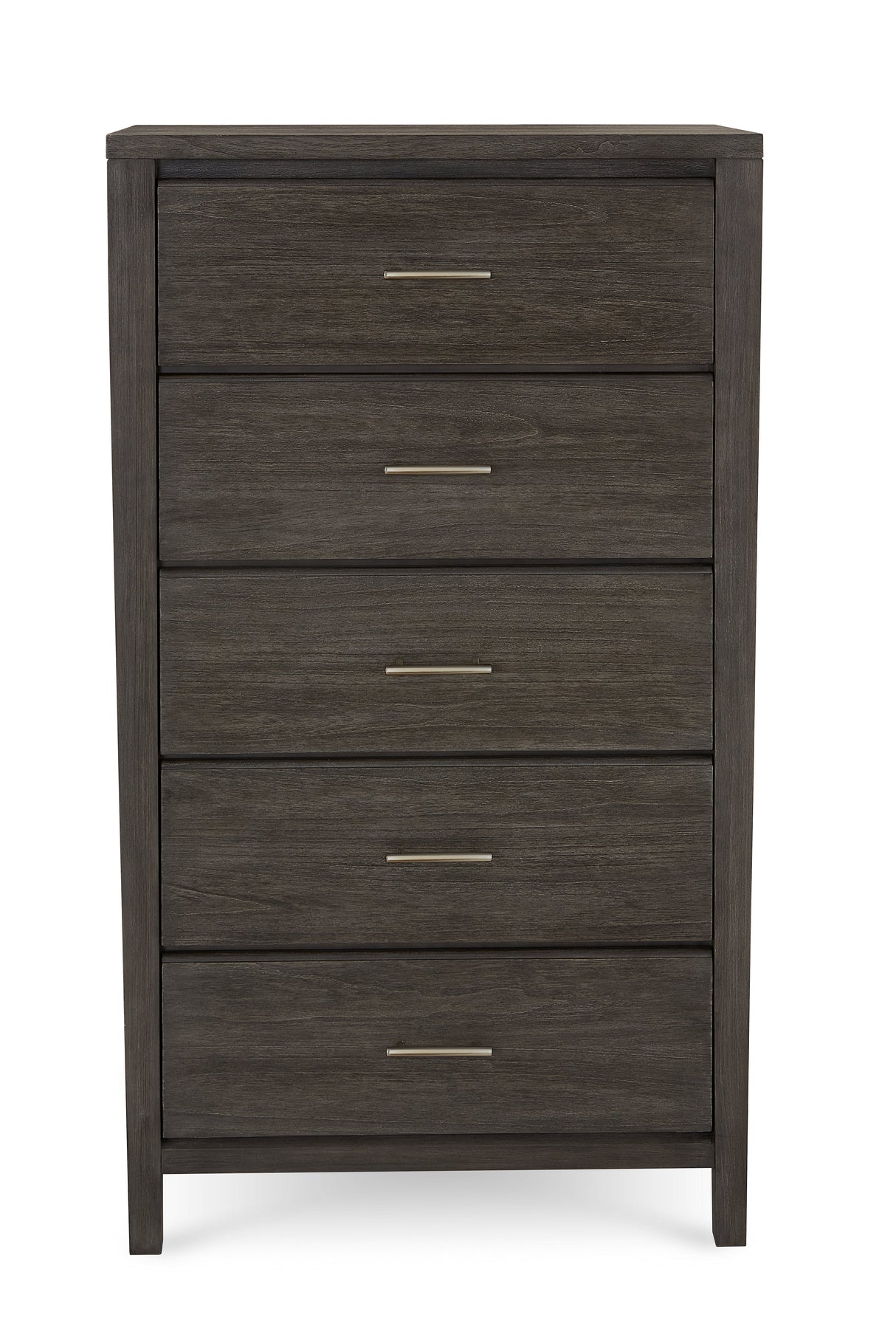 Nevis Five Drawer Chest in Sharkskin by Modus Furniture at Eve Furniture