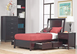 Nevis Full Low Profile Storage Bed in Espresso by Modus Furniture at Eve Furniture