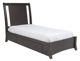 Nevis Full Low Profile Storage Bed in Espresso by Modus Furniture at Eve Furniture