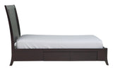 Nevis Full Low Profile Storage Bed in Espresso by Modus Furniture at Eve Furniture