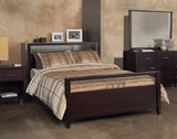 Nevis Queen Platform Storage Bed in Espresso by Modus Furniture at Eve Furniture